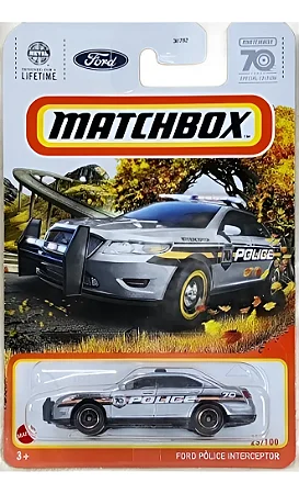 Ford Police Interceptor Viatura 70 Years Special Ed