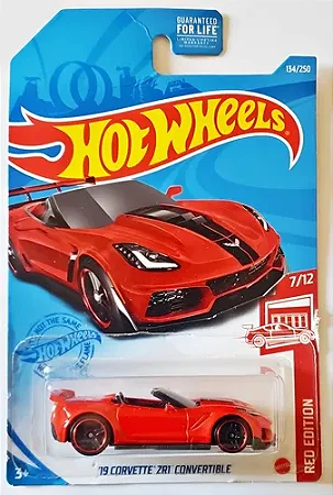 ls 19 Corvette Zr1 Convertible Target Red Edition