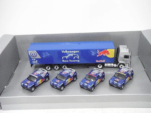 Volkswagen Race Touareg RedBull- Set - RARIDADE