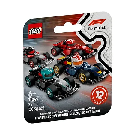 Lego F1 Colecionável 29 Peças - Sortido