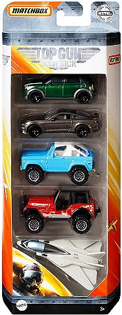 Pack 5 Matchbox - Top Gun: Maverick - B - GRF43