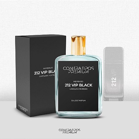 PERFUME CONTRATIPO - INSPIRADO 212 VIP BLACK