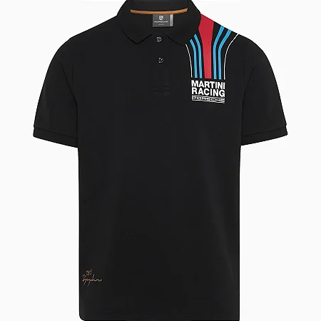 Camisa Polo Masculina Porsche - Martini Racing