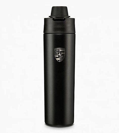 Garrafa Térmica Porsche Aço Preto 550ml