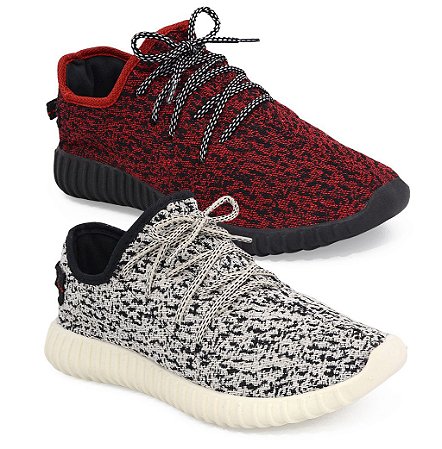 tenis yzy vermelho