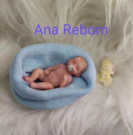 Mini Bebe Reborn Silicone Solido Completo Raphinha Limitado Ana Reborn Transformando Seu Sonho Em Realidade