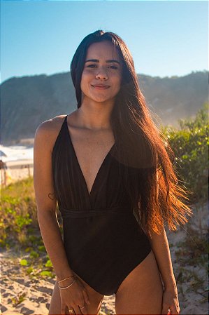 Maiô Sara [amarrções] [maiô preto]