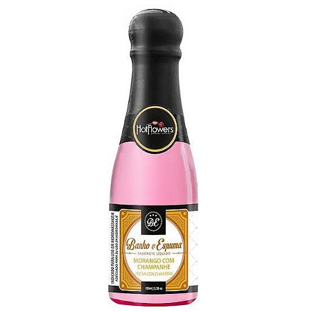 Espuma de banho Morango com Champanhe 150ml