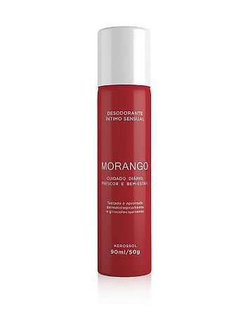 Desodorante Íntimo Morango - 90ml/50g