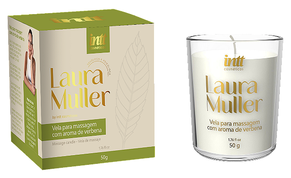 Vela de massagem Verbena By Laura Müller Intt