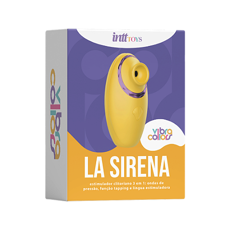Estimulador de clítoris La Sirena 3 em 1