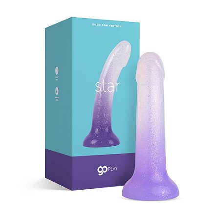 Dildo com Ventosa Go Play Star