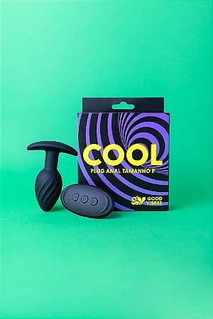 Plug Anal Cool P com Controle Remoto