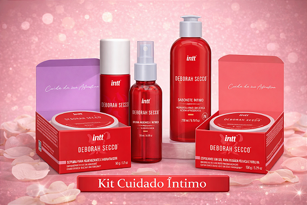 Kit Skin Care Íntimo linha Deborah Secco Intt - 5 itens