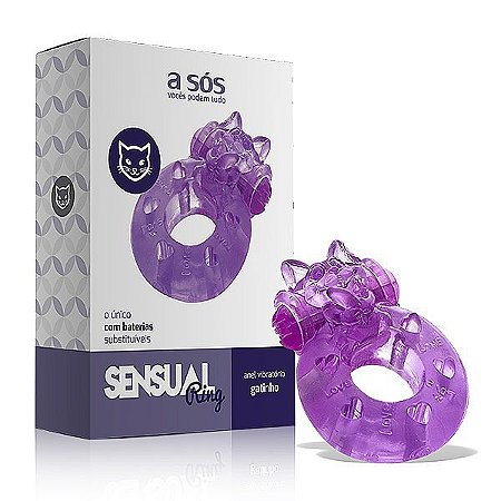 Anel Mágico com Vibrador em Silicone