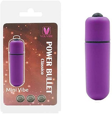 Vibrador Cápsula Power Bullet - Mini Vibe - YOUVIBE