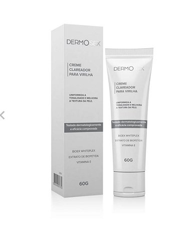 Creme clareador para virilha