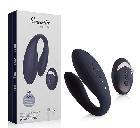 Vibrador Recarregável Sensevibe Couple