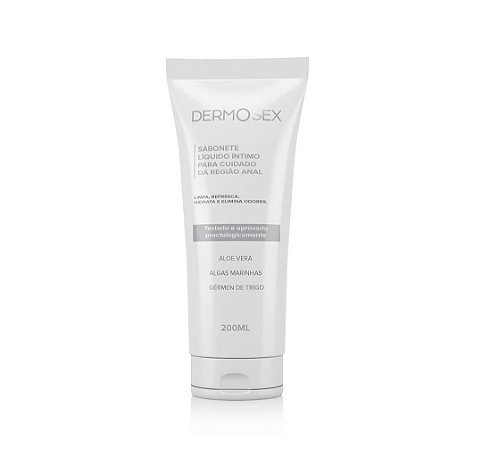 Sabonete Líquido Íntimo para Cuidado da Região Anal Dermosex - 200 ml