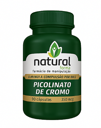 Picolinato de Cromo 350MCG 90 Cápsulas