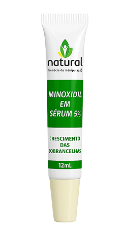 Caneta Minoxidil Serum 5% Crescimento das Sobrancelhas 12ML