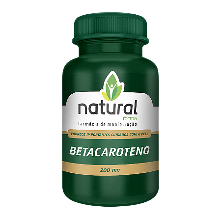 Betacaroteno 200 mg 60 cápsulas