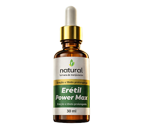 Erétil Power Max 30 mL (Gotas do prazer)