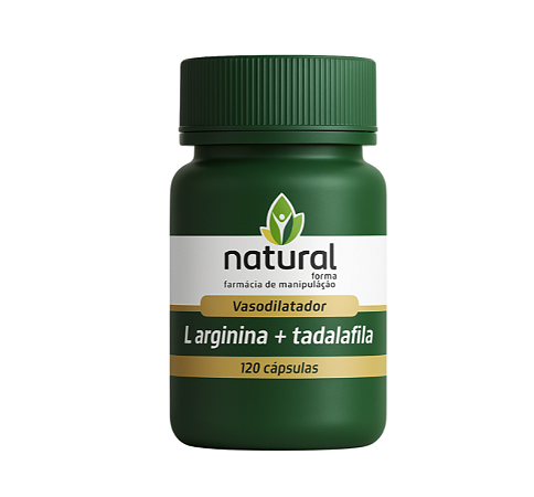 L Arginina + Tadalafila 120 Cápsulas