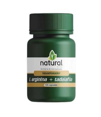 L Arginina + Tadalafila 120 Cápsulas