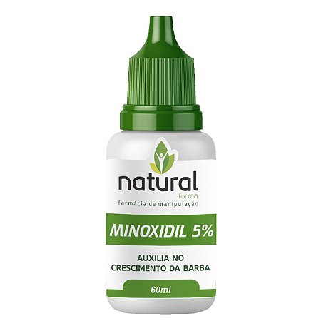 Minoxidil 5% Loção para Barba 60ML