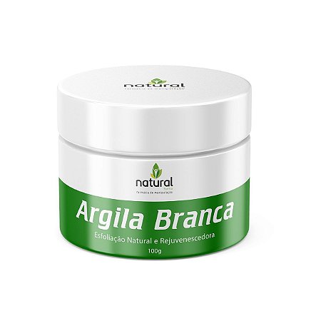 Argila Branca Rejuvenescedora