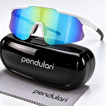 Óculos De Sol Esportivo Pendulari Sprint Proteção UV400 Corrida Ciclismo