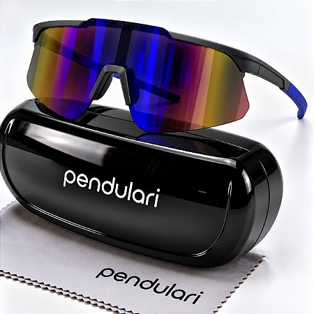 Óculos De Sol Esportivo Pendulari Sprint Proteção UV400 Corrida Ciclismo
