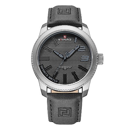 Relógio Masculino Naviforce Militar Esportivo Pulseira Couro