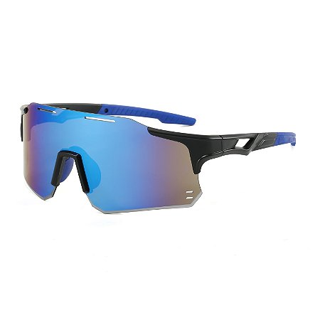 Óculos De Bike Esportivo Espelhado Corrida Speed Proteção UV