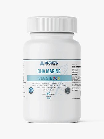 DHA MARINE VEGGIE 700 - 60 CAPS ALAVITAL