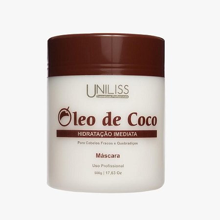 Máscara Hidratação Imediata Óleo De Coco 500g