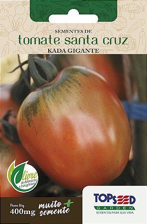 120 Sementes de Tomate Santa Cruz - 400mg
