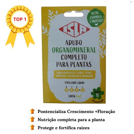 Adubo Concentrado Multiuso Fertigarden 5ml Isla - Rende 1L