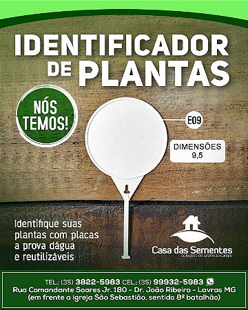 IDENTIFICADOR DE PLANTAS E09 (UNIDADE)
