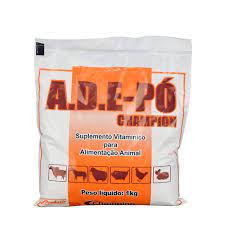 A-D-E Champion 1kg - Suplemento Vitamínico Para Alimentação Animal