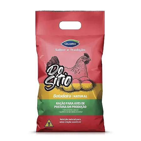 Do Sítio Ração para Aves Botadeira Natural 5kg