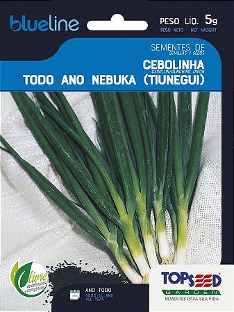 Semente de Cebolinha Todo Ano Nebuka (Tiunegui) 10g