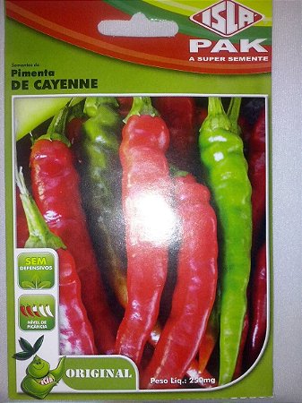 Semente de Pimenta de Cayenne - Envelope 4g