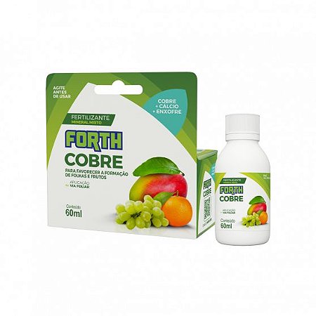 Fertilizante Líquido Concentrado Forth Cobre - 60ml