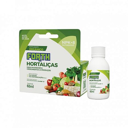 Fertilizante Forth Hortaliças Concentrado 60 ml