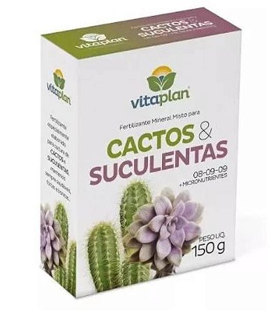 Cactos e Suculentas Vitaplan 150g
