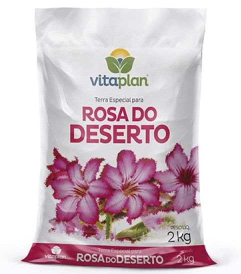 Terra Especial Para Rosa Do Deserto 2 Kg - Vitaplan