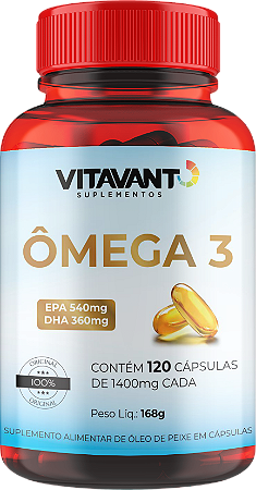 Ômega 3 Vitavant C/120 Caps.