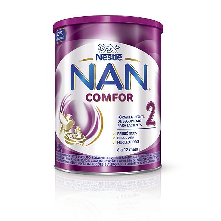 Leite NAN Comfor N.2 800gr